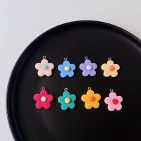 樹脂ジュエリーペンダント, 樹脂, 花形, かわいい & DIY, 無色, 25mm, 約 100パソコン/バッグ, 売り手 バッグ