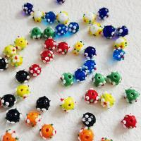 Perles Murano soufflées, chalumeau, DIY, plus de couleurs à choisir, 10mm Vendu par sac