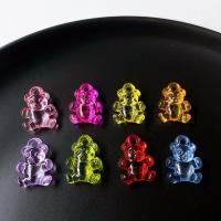 Animal Resin Pendant, Bear, cute & DIY Approx 