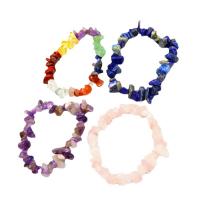 Pulsera de Piedras Preciosas, Grava natural, diferentes materiales para la opción & unisexo, longitud:aproximado 8.7 Inch, Vendido por UD