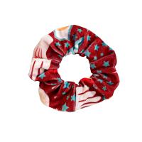 Hair Scrunchies, Cloth, printing, fashion jewelry & for woman 