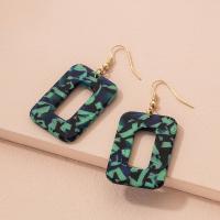 Resin Drop Earring, fashion jewelry 