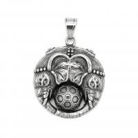 Pendentifs d'animaux en acier inoxydable , Acier inoxydable 304, bijoux de mode & pour homme, 39mm, Vendu par PC