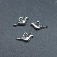 Zinc Alloy Animal Pendants, Bird, antique silver color plated, durable & break proof & DIY Approx 