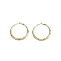 Zinc Alloy Hoop Earring, plated, fashion jewelry & for woman 