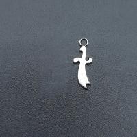 Zinc Alloy Jewelry Pendants, Sword, antique silver color plated, vintage & DIY Approx 