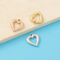 Stainless Steel Heart Pendants, 304 Stainless Steel, Vacuum Ion Plating, fashion jewelry & DIY & hollow 