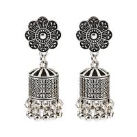 Fashion Fringe Earrings, Zinc Alloy, plated, fashion jewelry & folk style & for woman & enamel nickel, lead & cadmium free 