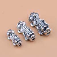 Sterling Silver Spacer Beads, 925 Sterling Silver, Mythical Wild Animal, DIY 