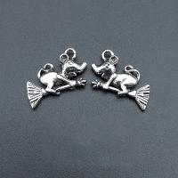 Zinc Alloy Animal Pendants, Mouse, antique silver color plated, durable & Corrosion-Resistant & DIY Approx 