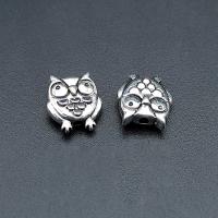 Zinc Alloy Animal Pendants, Owl, antique silver color plated, durable & Corrosion-Resistant & DIY Approx 