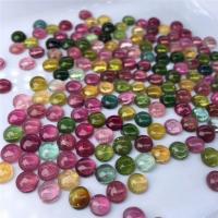 Perles de Tourmaline naturels, DIY & aucun trou, 6mm, Vendu par PC