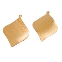 Brass Jewelry Pendants, polished, Corrosion-Resistant & fashion jewelry & DIY, original color 