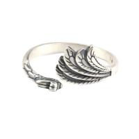 Zinklegierung Fingerring , antik silberfarben plattiert, Modeschmuck & für Frau, 1.8cm, verkauft von PC