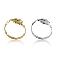 Edelstahl Fingerring, 304 Edelstahl, 18K vergoldet, Modeschmuck & unisex, keine, 19.37mm, verkauft von PC