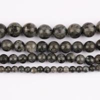 Single Gemstone Beads, Labradorite, Round, polished, DIY Approx 37 cm 