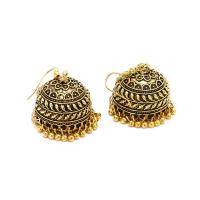 Boucle d'oreille goutte Zinc Alloy, alliage de zinc, Placage, bijoux de mode, couleur or antique Vendu par paire