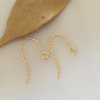 Gold Filled Hook Earwire, 14K gold-filled, DIY 0.71mm 