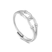 Stainless Steel Finger Ring, 316L Stainless Steel, Vacuum Ion Plating, Adjustable & fashion jewelry & for woman & hollow inner ~21mm 