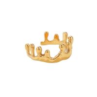 Edelstahl Fingerring, 304 Edelstahl, Vakuum-Ionen-Beschichtung, Modeschmuck & für Frau, 8.5mm, verkauft von PC