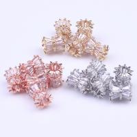 Brass Spacer Beads, high quality plated, DIY & micro pave cubic zirconia 