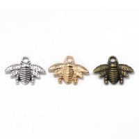 Zinc Alloy Animal Pendants, Bee, plated, Corrosion-Resistant & DIY 