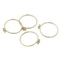 Gold Filled Pad Ring Base, 14K gold-filled, DIY US Ring 