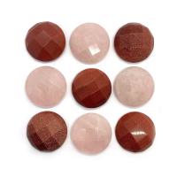 Single Gemstone Beads, Natural & fashion jewelry & DIY & for woman & no hole 25mm 