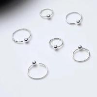 Zinc Alloy Hoop Earring, Unisex 