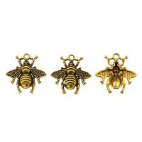 Zinc Alloy Animal Pendants, Bee, plated, vintage & DIY Approx 