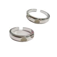 Anillos para Pareja, aleación de zinc, Corazón, chapado en color de platina, ajustable & diferentes estilos para la opción & para la pareja & luminoso, Vendido por UD