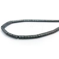 Perles hématite non-magnétique, poli, DIY & normes différentes pour le choix, noire Environ 40 cm, Vendu par brin