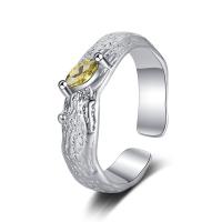 Cubic Zirconia Micro Pave Brass Finger Ring, fashion jewelry & micro pave cubic zirconia & for woman, 5mm 