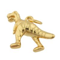 Animal Brass Pendants, Dinosaur, gold color plated, fashion jewelry & DIY 