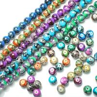 Glass Beads, Round, DIY 8mm, Approx 