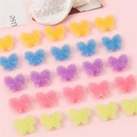 Resin Jewelry Beads, Butterfly, DIY Approx 2mm 