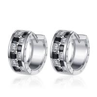 Cubic Zirconia Micro Pave Brass Earring, fashion jewelry & micro pave cubic zirconia & for woman 