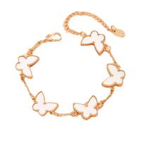 Fashion Zinc Alloy Bracelets, with Gemstone, gold color plated, fashion jewelry & for woman .2-22.5 cm 