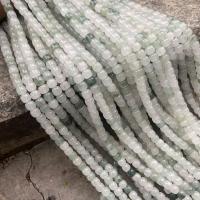 Single Gemstone Beads, Ice Jade, barrel, polished, DIY, light green Approx 