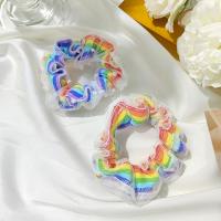 Hair Scrunchies, Gauze, fashion jewelry & for woman 80mm 