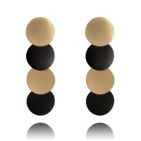 Boucle d'oreille goutte Zinc Alloy, alliage de zinc, Placage, bijoux de mode & pour femme Vendu par paire