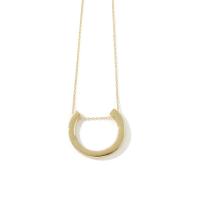 Chaîne en alliage de zinc de fer Collier Pull, avec 6.8cm chaînes de rallonge, Placage de couleur d'or, bijoux de mode & pour femme Environ 82 cm, Vendu par PC