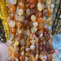 Natural Red Agate Beads, Nuggets, polished, DIY, mixed colors Approx 