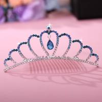 Bridal Tiaras, Zinc Alloy, with Crystal, fashion jewelry & for woman & with rhinestone 