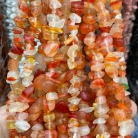 Natural Red Agate Beads, Nuggets, polished, DIY, mixed colors Approx 80 cm 