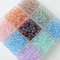 Plattierte Lampwork Perlen, rund, DIY, keine, 10mm, 50PCs/Tasche, verkauft von Tasche