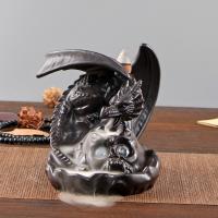 Incense Smoke Flow Backflow Holder Ceramic Incense Burner, Porcelain, handmade, for home and office & durable 