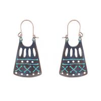 Zinc Alloy Drop Earring, fashion jewelry & for woman 