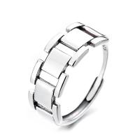 Bague en argent , Argent sterling 925, Finition antique, bijoux de mode & pour femme, 9mm, Vendu par PC