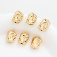 Brass Spacer Beads, real gold plated, DIY 